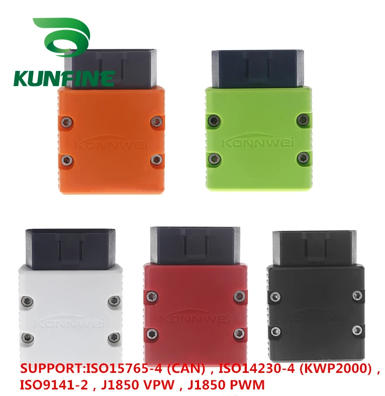 KW902 WIFI ELM327 Авто OBD2 сканер кода Мини диагностический инструмент для работы на IOS