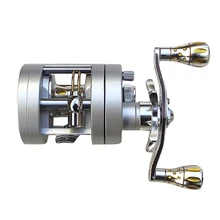 Литая барабанная катушка Mb100- 9Bb 5,1: 1 Троллинг колеса ручная Лодка Рыболовная катушка