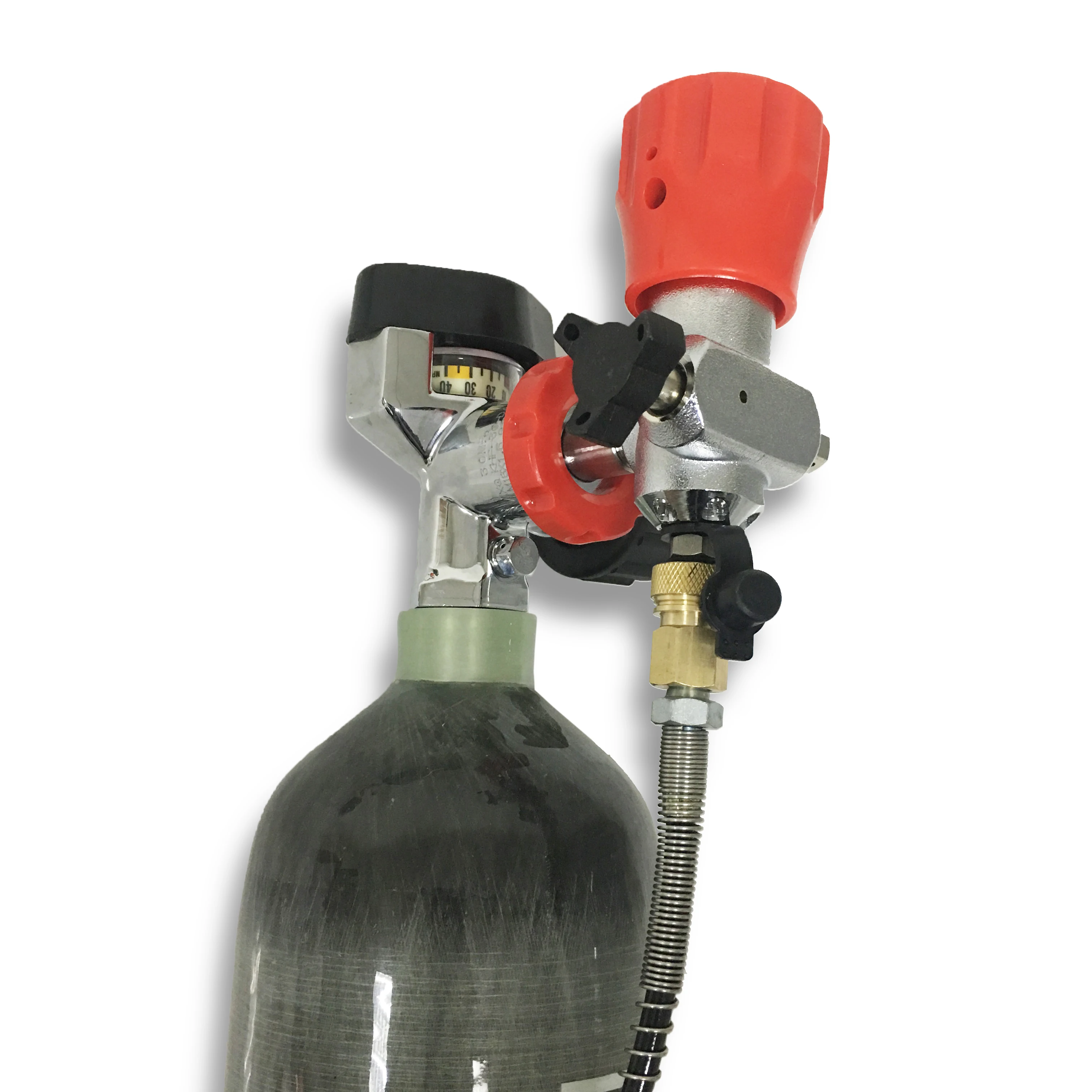 AC1217301 2.17L 4500Psi 30Mpa Carbon Fiber Tank Airgun For Hunt Pcp Condor Mini Scuba Tank Compressed Air Rifle Drop Shipping 
