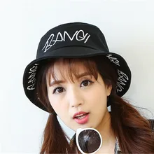 Модная Панама, модная шапка с вышивкой в виде букв, рыбацкие шляпы для мужчин и женщин, хлопковая уличная шляпа в стиле хип-хоп, шапка для рыбалки