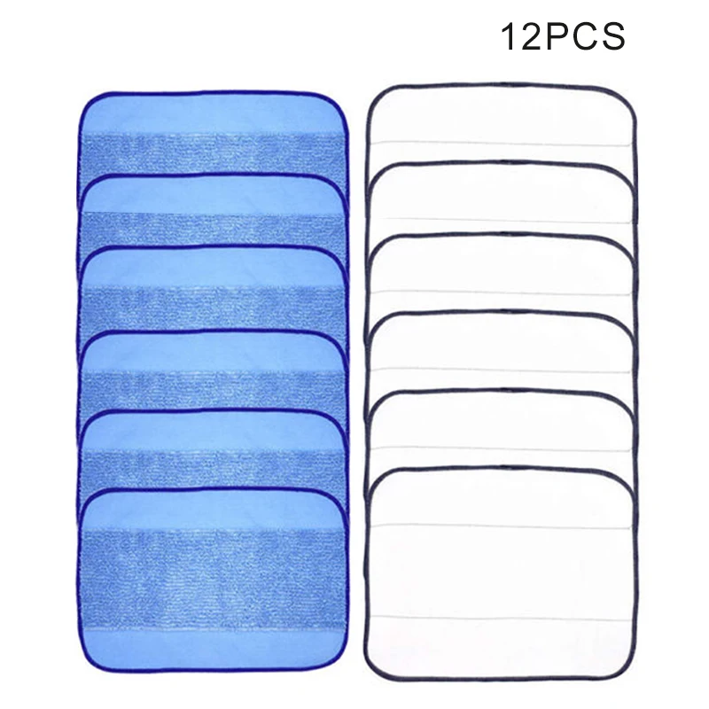 

12pcs Microfiber Mopping Cloths For IRobot Braava 380t 320 Mint 4200 5200 Roboti
