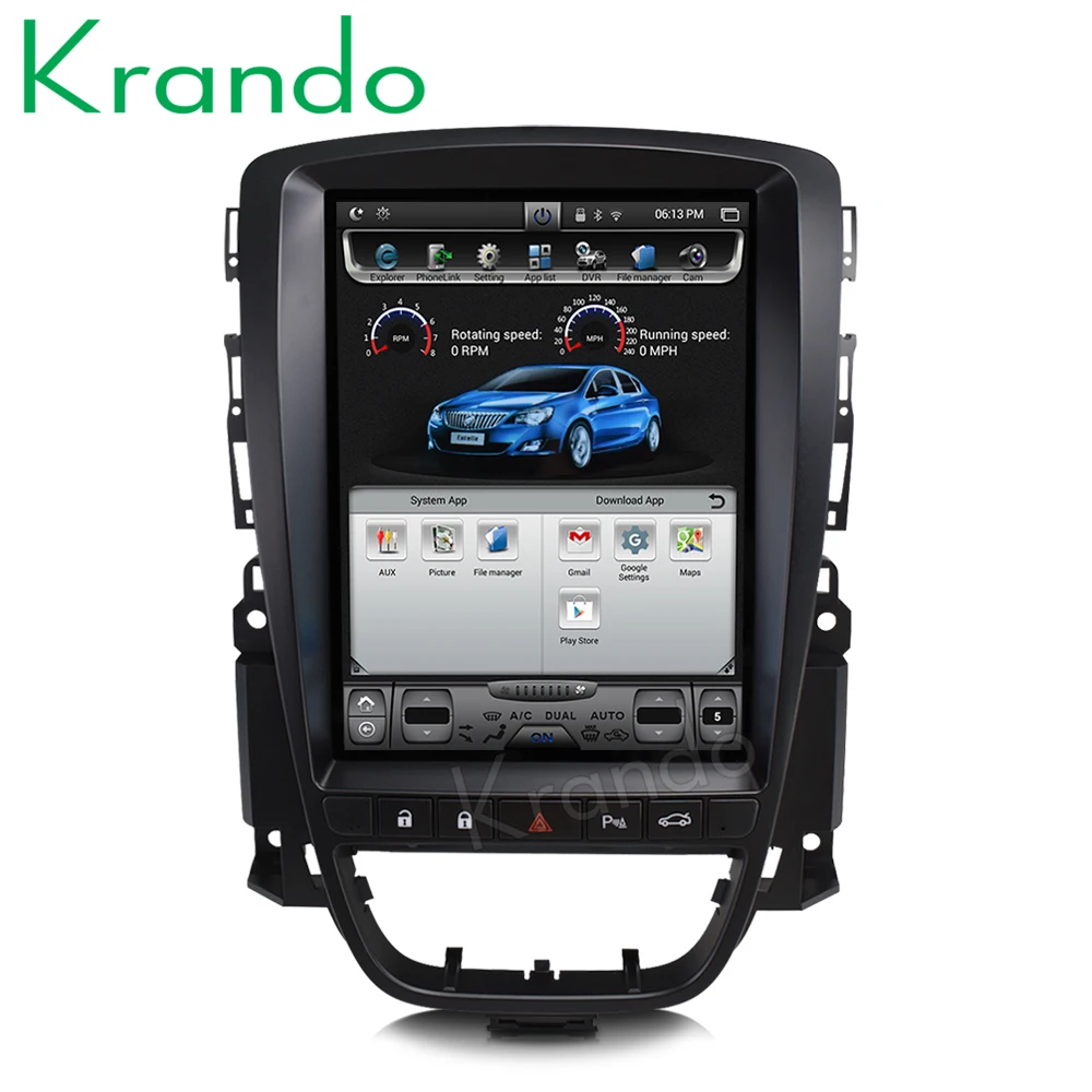 Excellent Krando Android 8.1 10.4" Tesla Vertical screen car radio gps dvd player for Buick Excelle for Opel Astr J 2010-2014 audio system 4 Excellent Krando Android 8.1 10.4" Tesla Vertical screen car radio gps dvd player for Buick Excelle for Opel Astr J 2010-2014 audio system 4