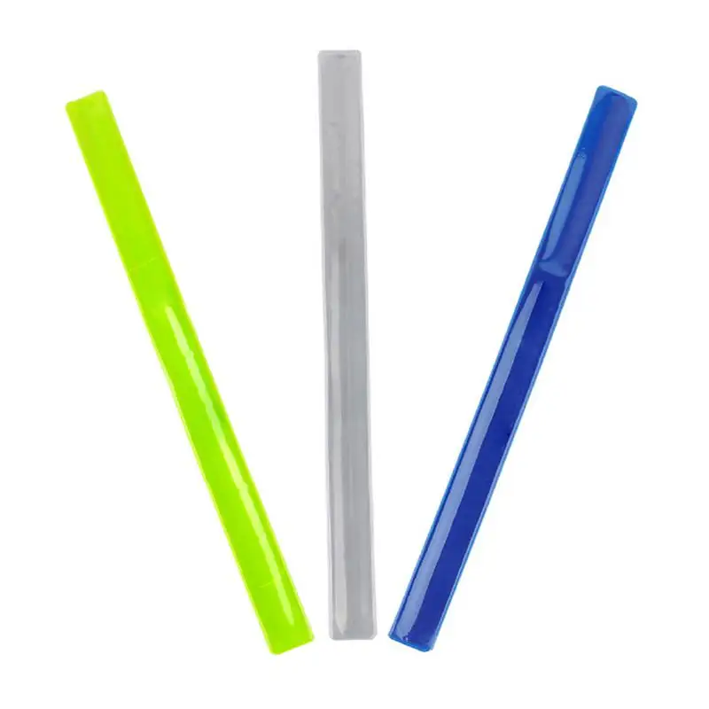 

Outdoor Sports Cycling Silicon Steel Straps Trousers Leg Opening Fastening Strips Reflective Tapes Bicycle Accessories Sticker