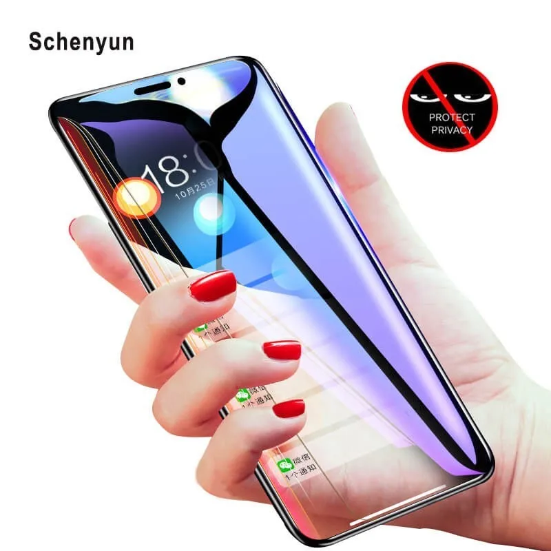 

HD Screen Protector For iPhone 7 8 X Xs Max Xr 6s plus Anti-Peeping Soft Flexible Not Tempered glass For iPhone 11 pro max film