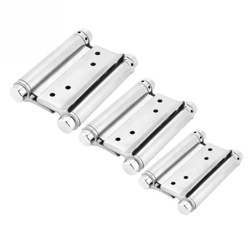 

3/4/5inch Double Action Spring Hinges with Stainless Steel Screw Hinge For door hinge Door Gate Fittings Best Offer