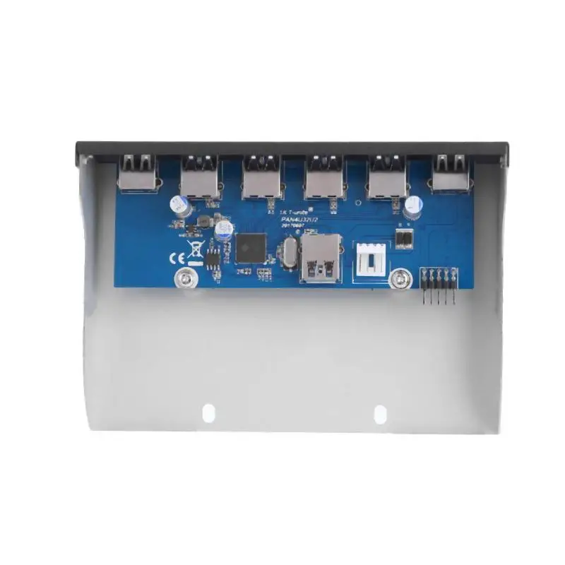  4 Ports USB3.0+2 Ports USB2.0 Desktop Front Panel Optical Drives Bay Expansion for Computer Chassis