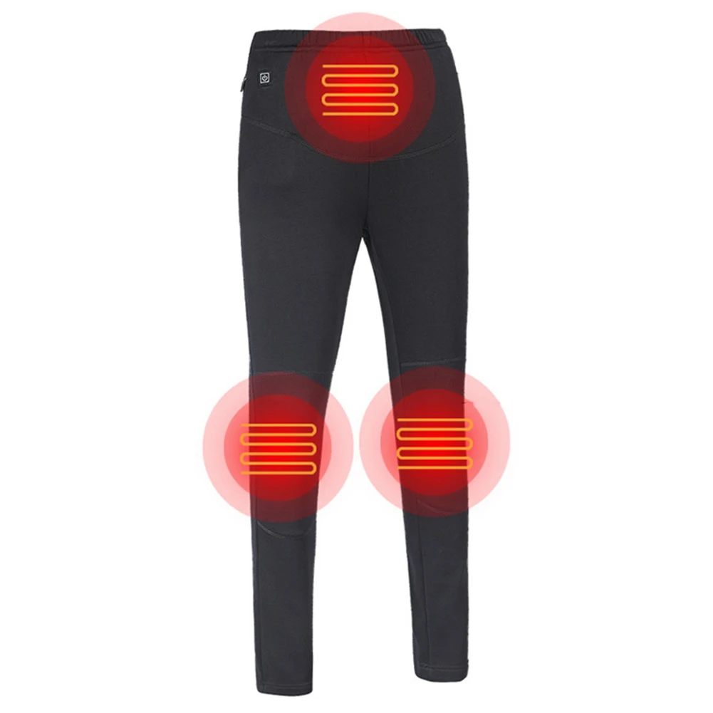 

Windproof Unisex USB Electric Heated Pants Women Men Thermal Warm Hiking Pants Outdoor Heating Trousers Winter Sports Pants#122