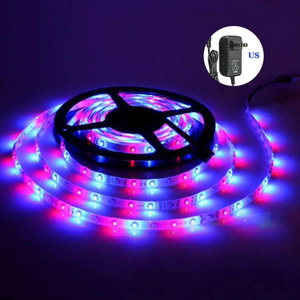 5 м гибкая Водонепроницаемая RGB светодиодные ленты комплект SMD 44 КЛЮЧ