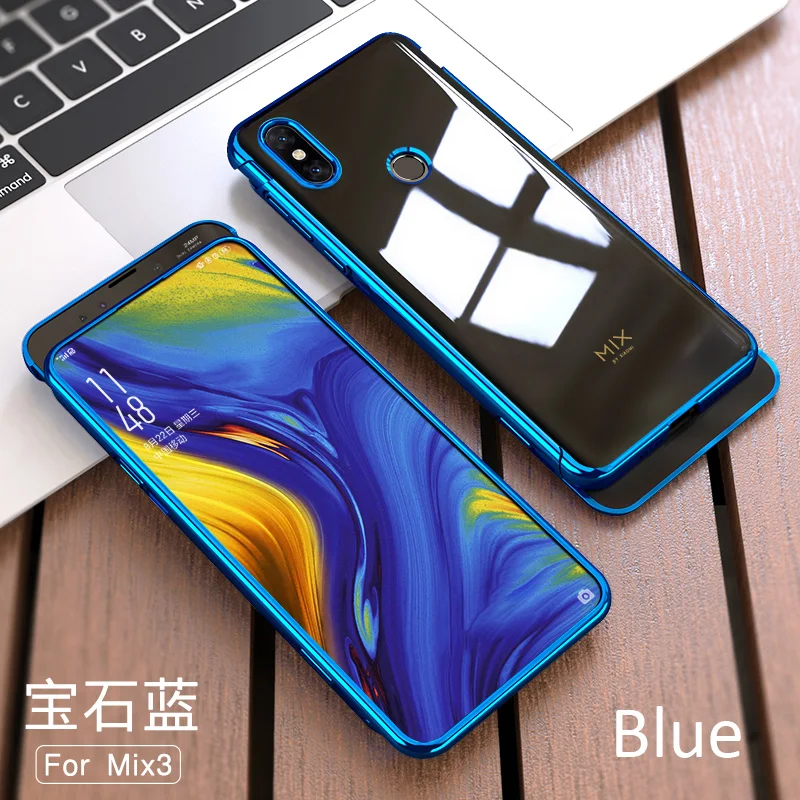 Прозрачный чехол GKK для Xiaomi Mi MIX 3 MIX3|Бамперы| |