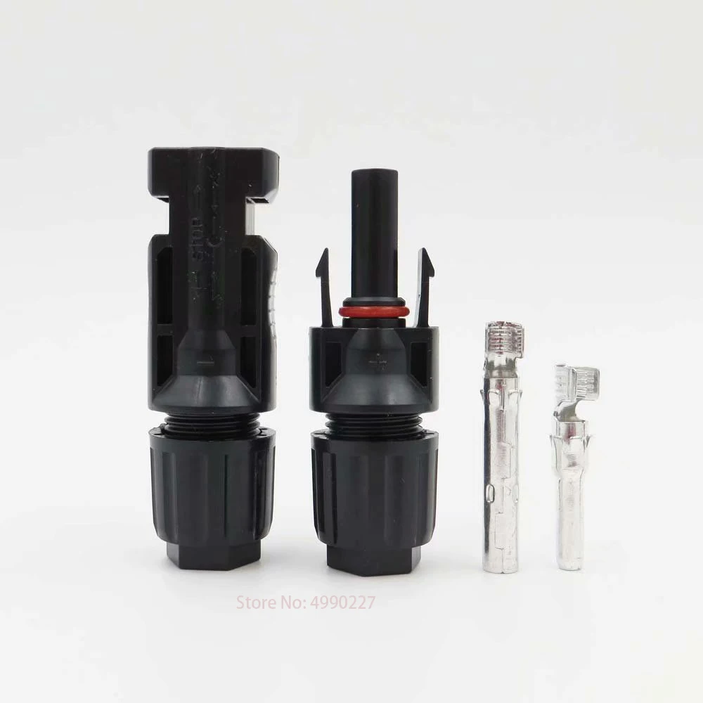 

Latest 1Pair MC4 Connector Solar Connectors Solar Panel Male & Female MC4 Connector for solar system