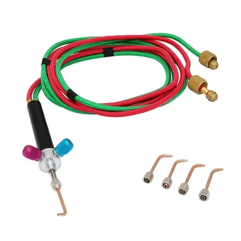 

1 Set Micro Gas Torch Durable Premium Professional Safe Mini Gas Torch Soldering Torch Welding Torch for Welding Soldering