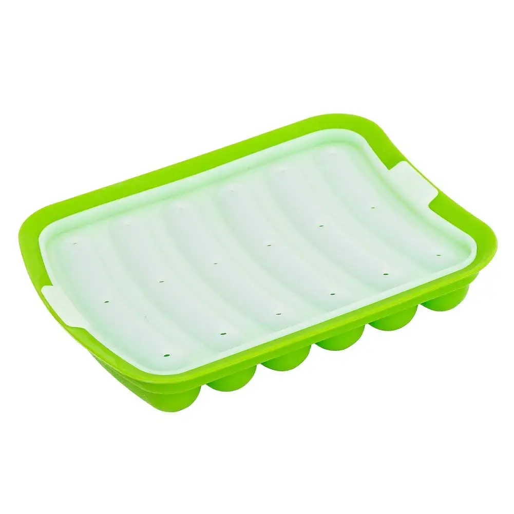 

Small Silicone Reusable Hot Dogs Sausage Mold - Handmade Hamburger for baking -Mini Silicone Molds For Baby Food