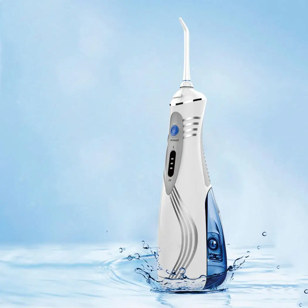 

2200mAh Electric Oral Irrigator 240ml Portable Water Flosser Oral Mouth Teeth Cleaning 3 Levels