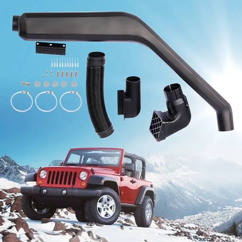

Hot Selling 1Set 82.5mm Car ventilator for Jeep Cherokee 1984-2001 Air Intake Rolling Head Snorkel Kit