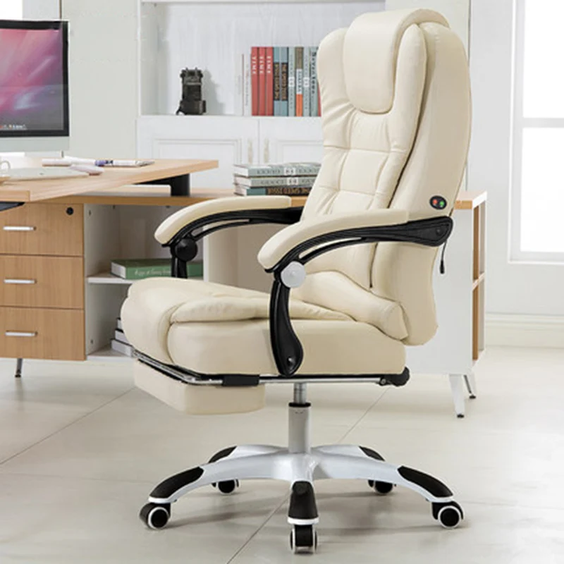 High Quality Office Chair For The Head Ergonomic Office Chair Computer Chair Boss Ergonomic Chair With Footrest