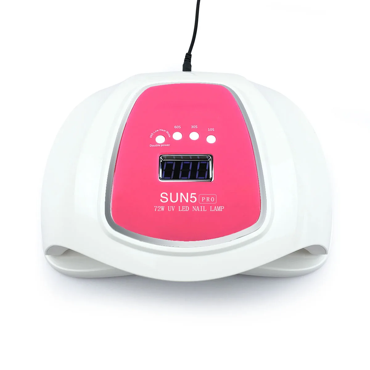 

Sun5 Pro Largest Space 72W Uv Led Nail Lamp Double Light Source Nail Dryer Light Curing Gel Polish Tool With Infrared Sensor E
