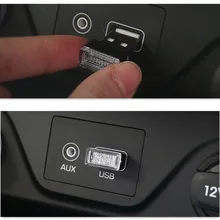 Автомобиль Mini USB светодиодный декоративная интерьерная стенная панель светильник для peugeot 206 308 407 207 3008/ 2008 208 508 301 306 408 106 107 607 405 806