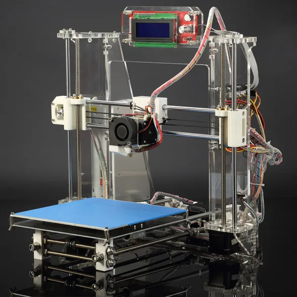 JGAURORA Z 605S высокая точность DIY рабочего 3d принтеры комплект Reprap Prusa I3 с ЖК дисплей