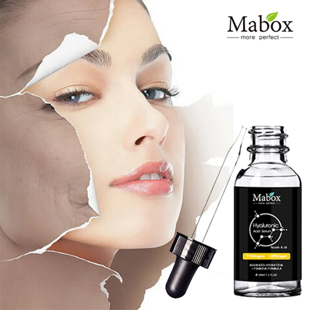 Mabox Hyaluronic Acid Serum Vitamin C Serum Anti aging Moisturizing