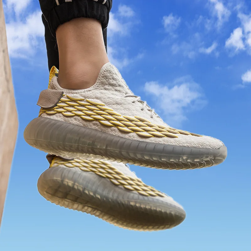 Fish Scales Men's Shoes Casual Shoes Breathable Sports Shoes Sneakers