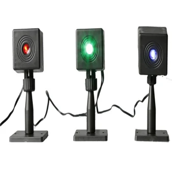 

3 Leds Small Square Projector Lamps Lights Ip44 Romantic Commercial Lighting For Stage Party Yard Lighting Effect
