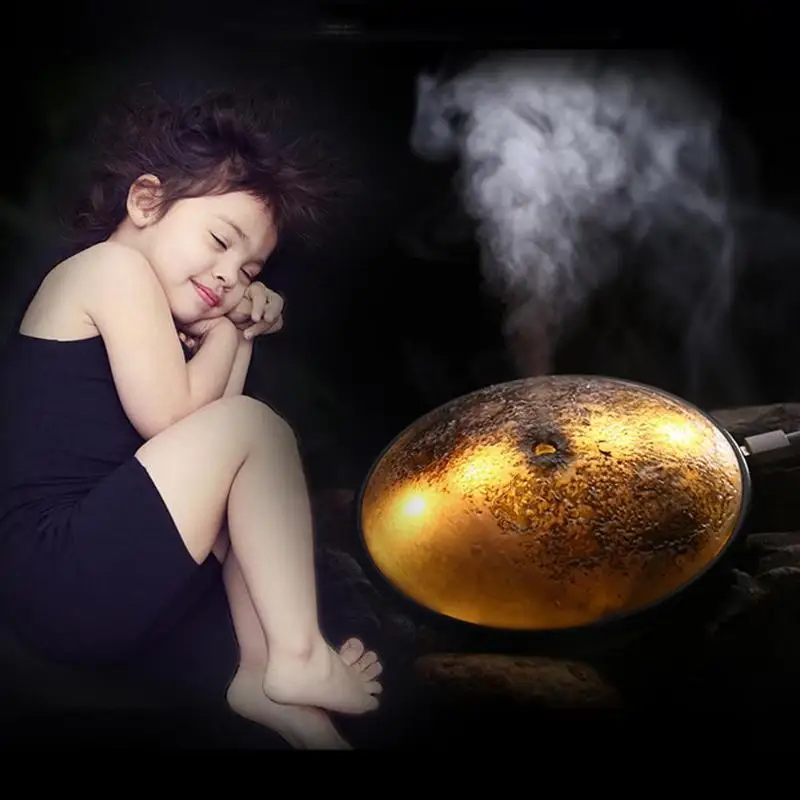 

160ml Mini USB Humidifier Moon Air Humidifier Essential Oil Diffuser Portable Aroma Diffuser Purifier Fogger Mist Maker for Home
