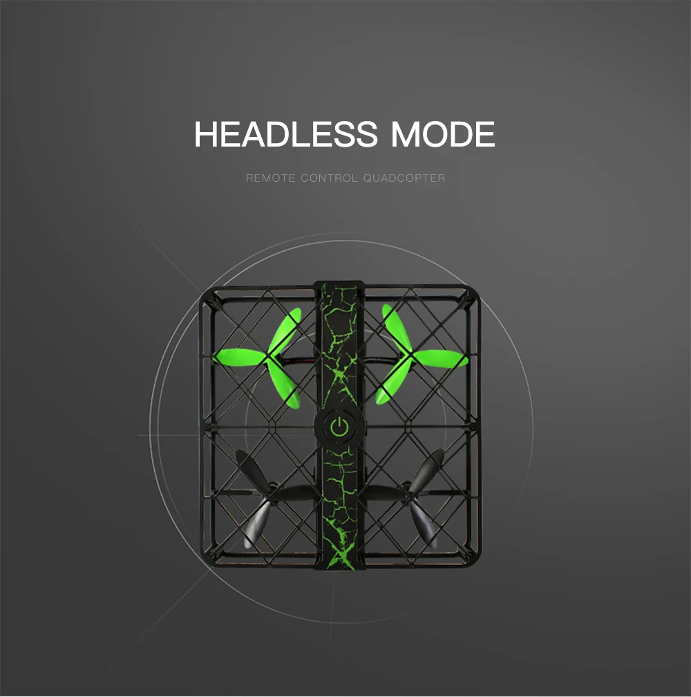 2018 New Style Remote Control helicopter camera drone QUADBOX drones with One Key Return and headless Mode fun birthday gift