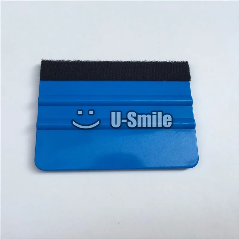 100 pcs/Lot Car Application Tools Soft Flexible Squeegee Car Wrapping Tools Felt Scraper Window Film & Sign Vinyl