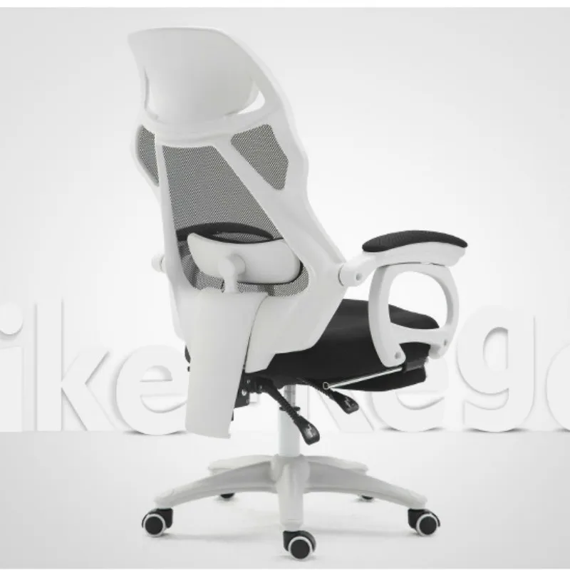 Quality Computer Chair Lumbar Massage Boss Executive Office Chair Mesh Lift Swivel with Retractable Footrest Office Chairs
