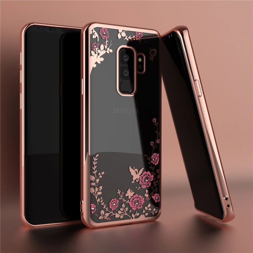 

Glitter Case For Samsung M10 M20 M30 A3 A5 A7 2017 A6 A7 A8 Plus A9 2018 Cover For Galaxy A10 A20 A30 A40 A50 A70 Phone Case