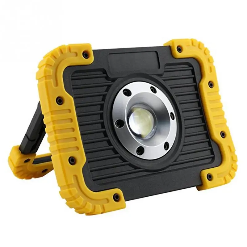 

New Style 10W Portable LED Spotlight Floodlight Flashlight Outdoor Camping Lawn Work Lamp Emergency Power Bank