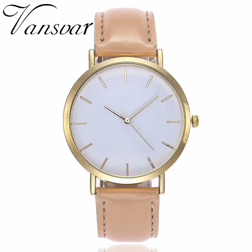 

Dropshipping Fashion Unisex Simple Dial Watches Casual Men Women Leather Quartz Wrist Watches Montre Femme Reloj Mujer