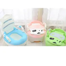 Детское сиденье для унитаза милое коровье горшок тренировочное Кресло со съемным ящиком удобная спинка портативный Писсуар для детей ясельного возраста