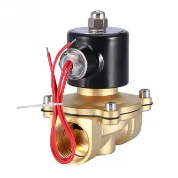 

DN25 1" Two Way Brass Electric Solenoid Valve Normally 220VAC Two Way Solenoid Valve NC Solenoid Valve Brand New