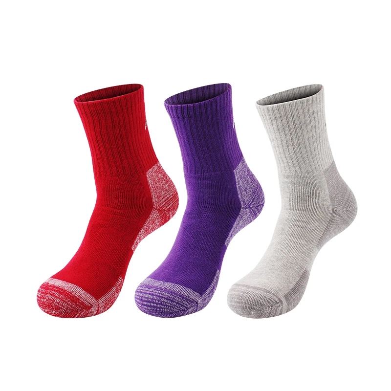 SANTO Men Quick Drying Outdoor Camping Socks Cycling Sport Socks For Hiking Trekking Thicken Travel mens socks