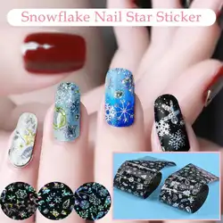 Снежинка Nail Star Стикеры пленка для ногтей лак Уход Сделай сам, красивый макияж Красота Стикеры s украшения для ногтей украшения инструменты