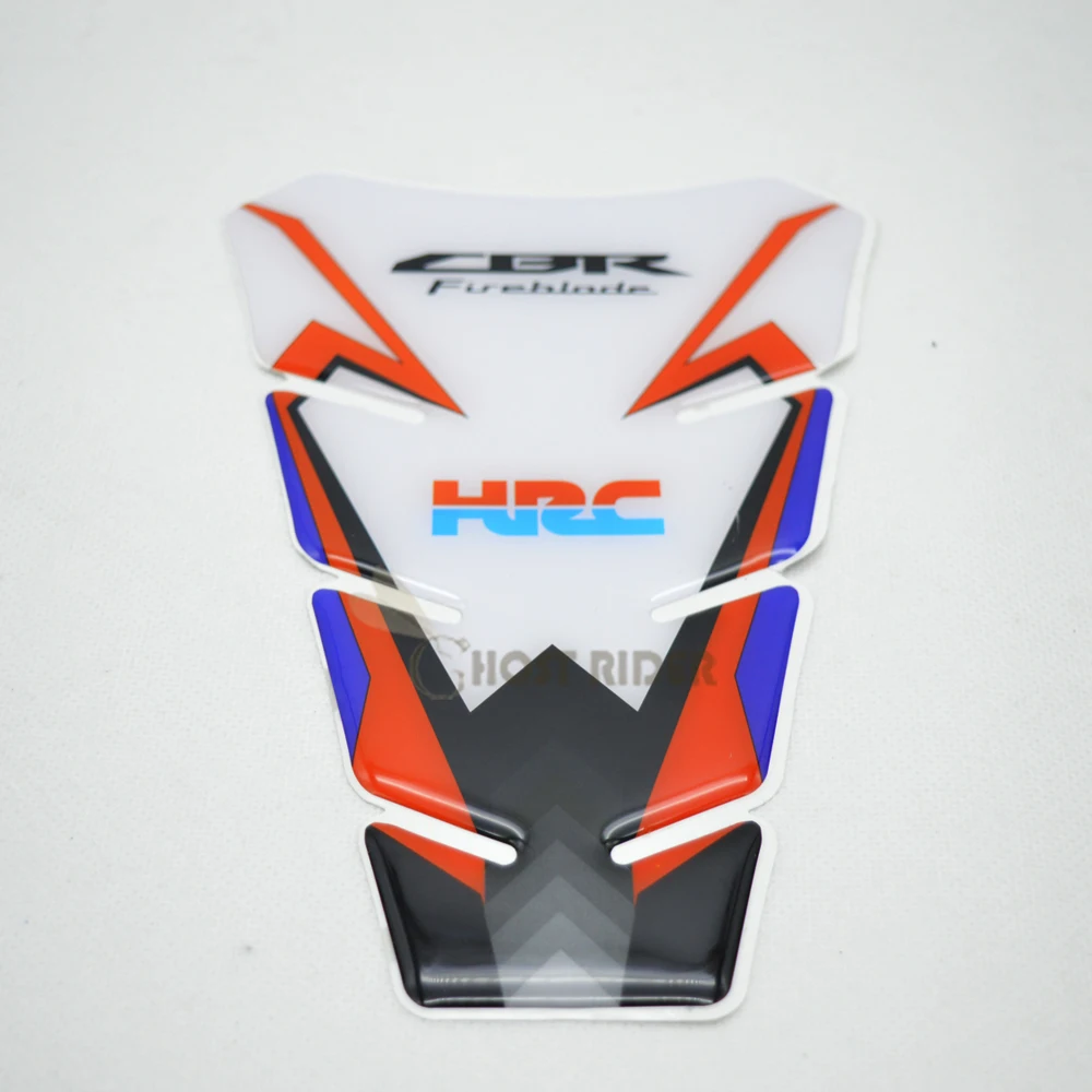 Универсальный мотоцикл крыло логотип топливный бак для Honda CBR VFR CBF HORNET FIREBLADE HRC крышка бака Защитная Наклейка