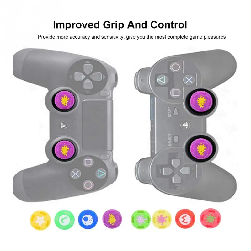 

8PCS Replacement Rocker Protection Cap Analog Controller Joystick Thumb Stick Grip Cover For PS4/PS3/ONE/360 Handle Switch PRO