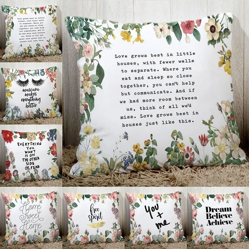 

NEW Creative fashion versatile cushion cover home decorative comfort pillowcase 45x45cm pillow cover for sofa bed chair Decor