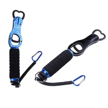 

New Fishing Controller Aluminium Alloy Fish Clamp Control Grabber Fishing Pliers Tool Grip Clip with Scale size 275*50*30mm