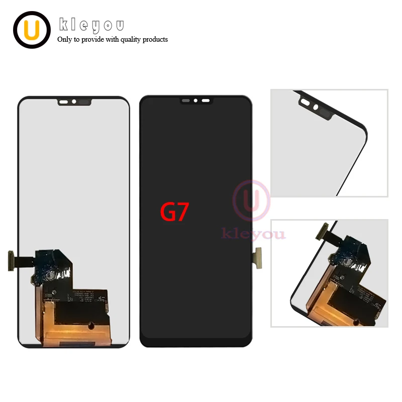 

For 6.1" LG G7 ThinQ Touch Screen Digitizer LCD Display Assembly Replacement display free shipping