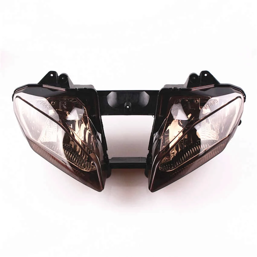 

For Yamaha YZF 600 R6 2008 2009 Motorcycle Front Headlight Head Lamp Replacement Tawny Assembly