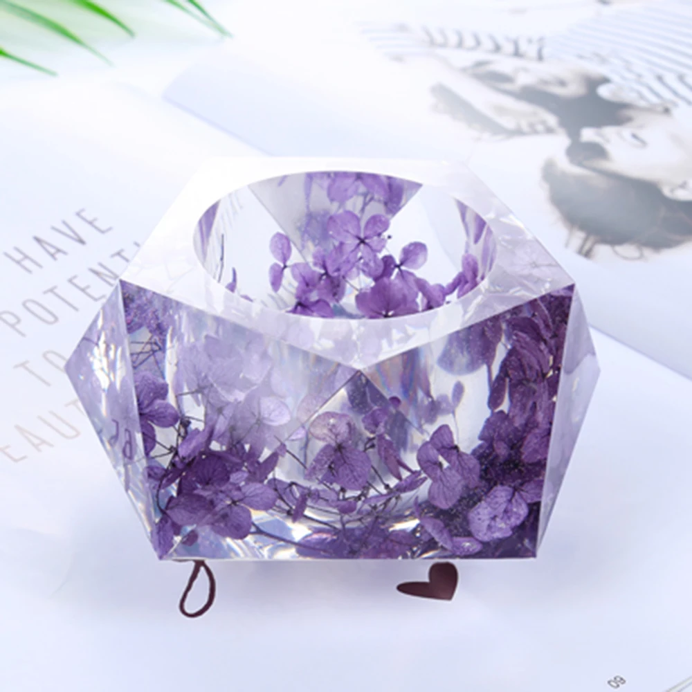

2019 New Handmade Silicone Mould for Succulent Plants Small Craft Flower Planter Concrete Cement Clay Pot Mold