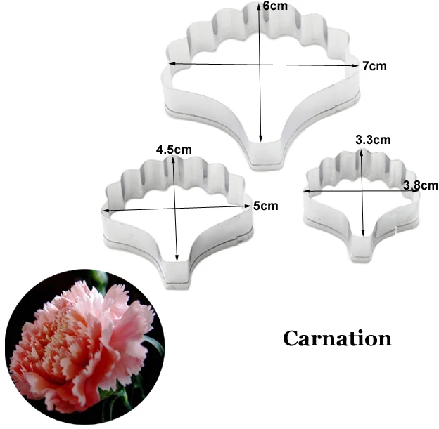 Cake Decorating Tools 29 types Flower Cake Cutter Mold Cake Decorating Tool Flower Petal Clay Sugarcraft Cutter Gum Paste Mold