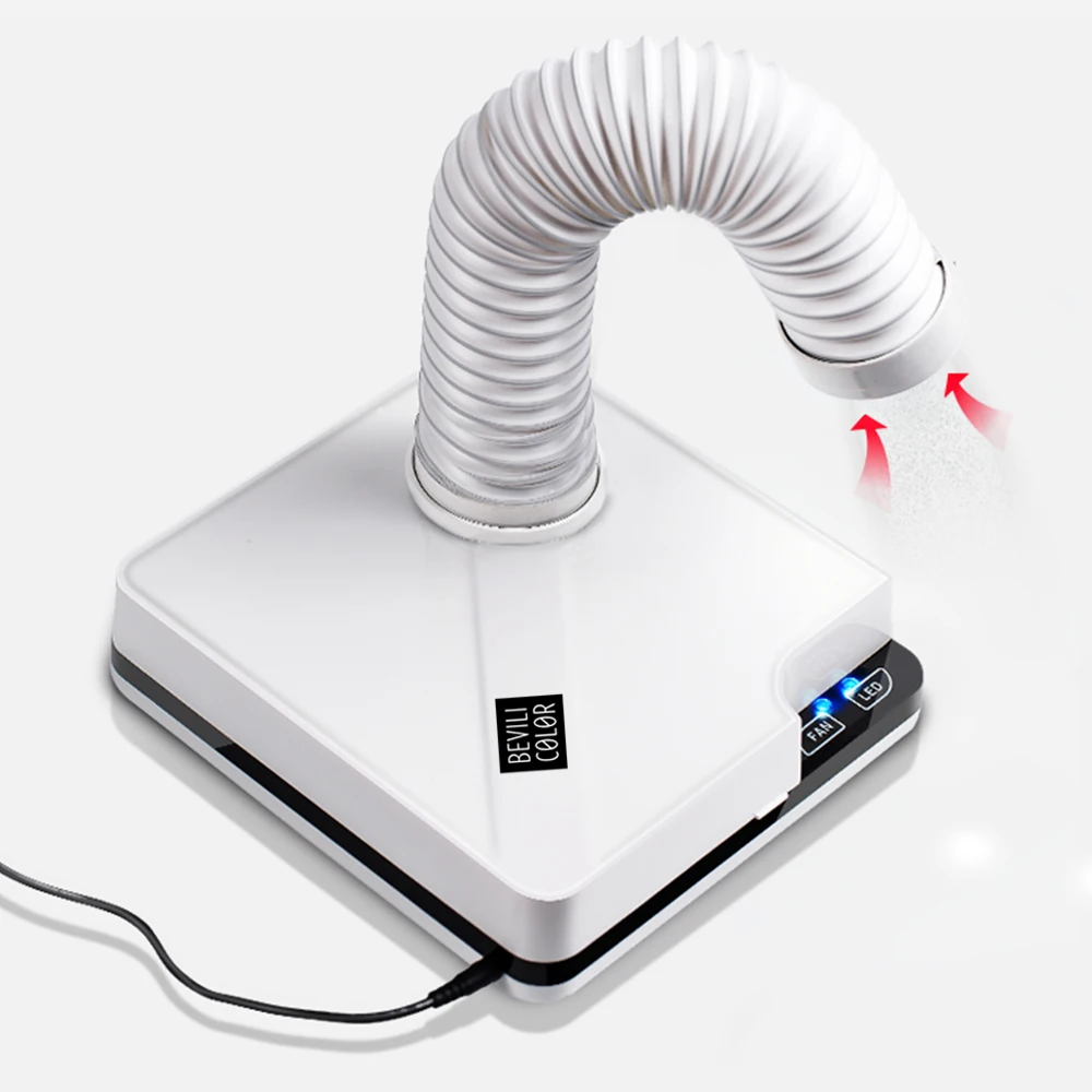 

60W / 80W Nail Art Salon Suction Dust Machine Dust Collector Vacuum Cleaner Nail Art Manicure Salon Tool Optional EU / US Plug