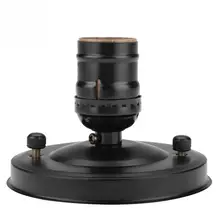 E26/E27 настенный светильник, базовый держатель, винтажный промышленный держатель лампы, Потолочная Подвесная лампа, лампа с винтовым патроном, светильник, аксессуары