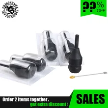 20 шт одноразовые зажимы для татуировки 30 мм силикагель ручка для татуировки катушки роторные иглы Поставки