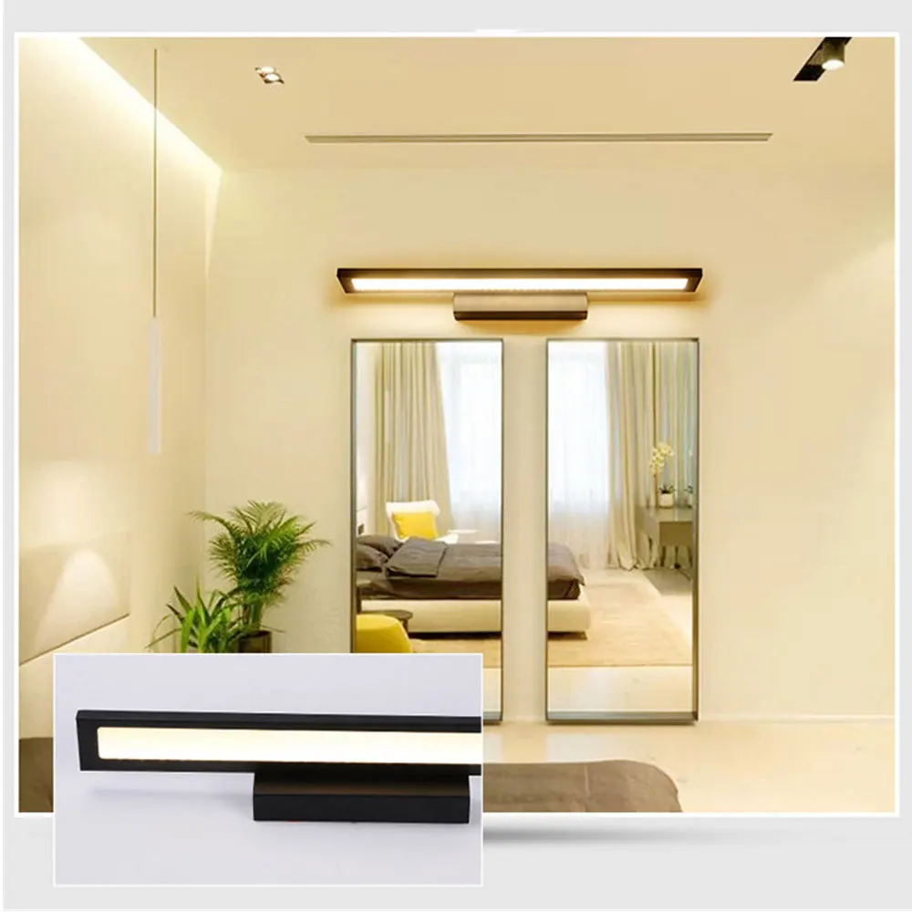 Online Moderne minimalist LED wand lampe bad spiegel front wand leuchte 5W 8W 11W spiegel schrank licht AC85 265V