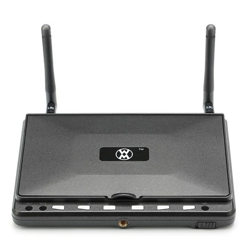 Skyzone HD02 40CH 5 8G 7 дюймов 1024x600 HD порт DVR FPV монитор для радиоуправляемого дрона