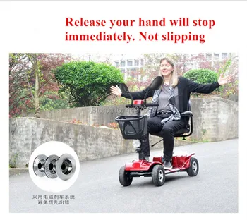 

2019 hot sell Cheap price four-wheeled scooter for the elderly and disabled